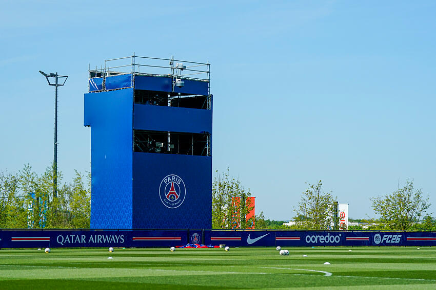 Illustration du Campus PSG à Poissy.